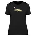 thumbnail image 1 of Crocodile & Bird Doodle Cartoon T-Shirt Women -Image by Shutterstock, Female Large, 1 of 2