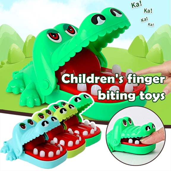 Crocodile Biting Game Crocodile Dentist Game Forkids, Biting Finger Fun Family Board Game, No Battery RequiredChildren'sToy, Exciting Group Party Game ForBoysGirls 1pc