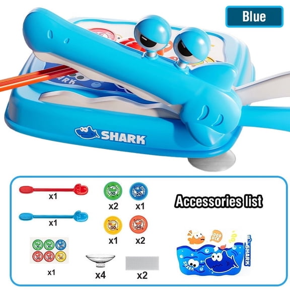 Crocodile Board Game Gold Coin Snatching & Tabletop Card Game Set, Creative Interaction Tabletop Educational Toys for Kids Ages 3+ Gifts