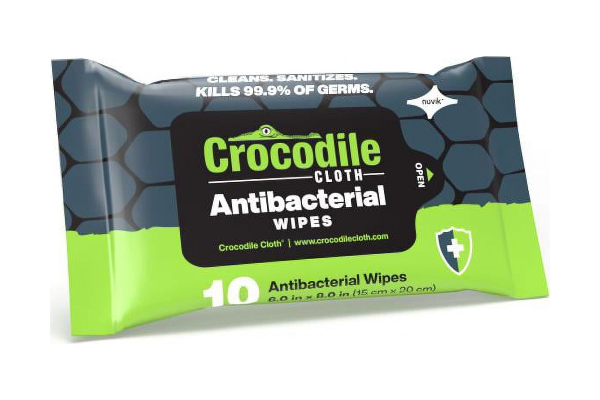 Crocodile Cloth 8152 Alcohol Free hygienic Hand Wipes - 10 per Pack - Pack  of 20, 1 - Harris Teeter