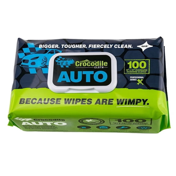 Crocodile Cloth AUTO – 100ct Huge Cloths