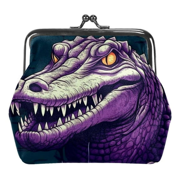 Crocodile Coin Purse Wallet Bag Change Pouch Gifts for Women Kids Girls Key Holder
