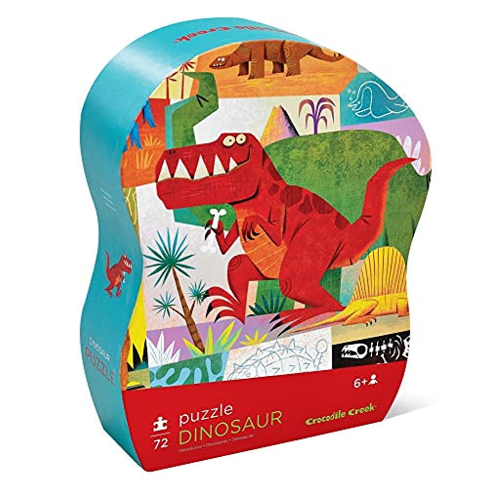 Crocodile Creek Dinosaur 72 piece Junior Jigsaw Puzzle for