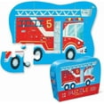 thumbnail image 1 of Crocodile Creek 12-Piece Mini Jigsaw Puzzle - Fun Floor Puzzles for Kids Ages 2-4 and Up - Heavy-Duty Shaped Box for Storage - Fire Truck - 12 x 9 inches Finished, 1 of 7
