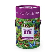 Crocodile Creek Thirty Six Butterflies Jigsaw Puzzle: 100 Pieces