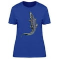 thumbnail image 1 of Crocodile, Dangerous Reptile T-Shirt Women -Image by Shutterstock, Female 3X-Large, 1 of 2