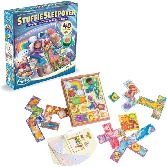 Crocodile Dentist SplashStuffie Sleepover Game (Fit-your-Friends-in Puzzle Game)