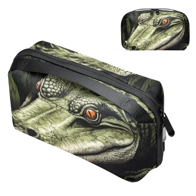 Crocodile Digital Bag with Oxford Cloth Material, Waterproof Travel