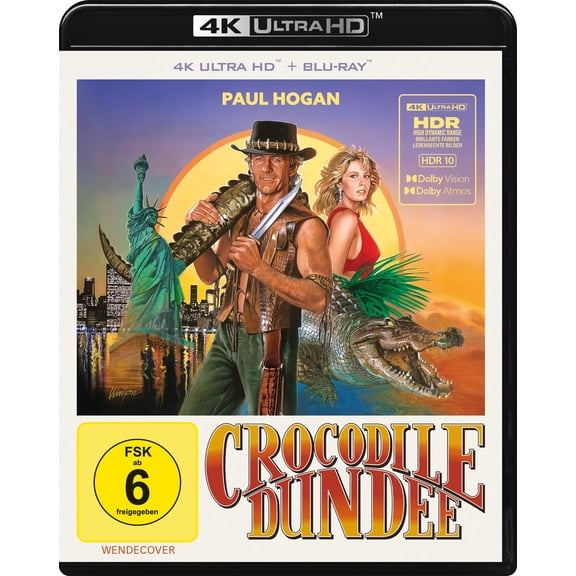 Crocodile Dundee (4K UHD-Blu-ray + Blu-ray) (4K Ultra HD) Peter Faiman Linda Kozlowski