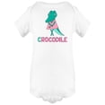 thumbnail image 1 of Crocodile In A Dress Bodysuit Infant -Image by Shutterstock,  24 Months, 1 of 4