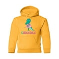 thumbnail image 1 of Crocodile In A Dress Hoodie Juniors - Youth Hoodie, Small, 1 of 4