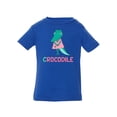 thumbnail image 1 of Crocodile In A Dress T-Shirt Infant -Image by Shutterstock,  24 Months, 1 of 4