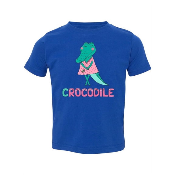 Crocodile In A Dress T-Shirt Toddler -Image by Shutterstock, 2 Toddler
