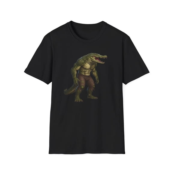 Crocodile Man 41 T-Shirt – Softstyle Unisex Tee for Reptile Lovers