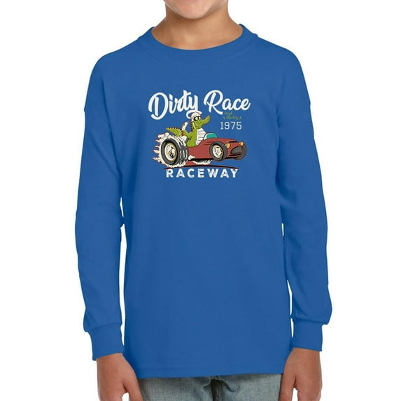Crocodile On Speed Car Long Sleeve Toddler -Image by Shutterstock, 4 Toddler