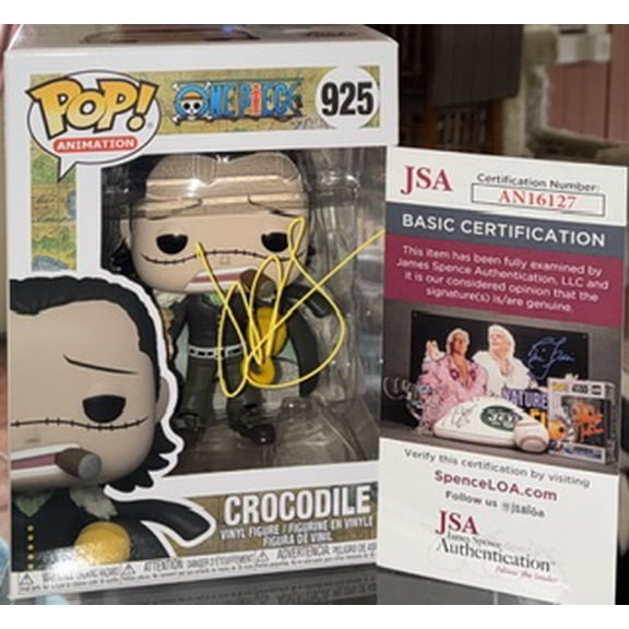 Crocodile One Piece Signed & Certified Vinyl Figure