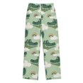 thumbnail image 1 of Crocodile Rainbow Cloud Pattern Pajama Pants Soft Lightweight Lounge Pants Bottoms Sleep Pants Warm Comfy, 1 of 9