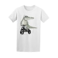 thumbnail image 1 of Crocodile Riding Caferacer Motor Tee Men's -Image by Shutterstock, 1 of 2