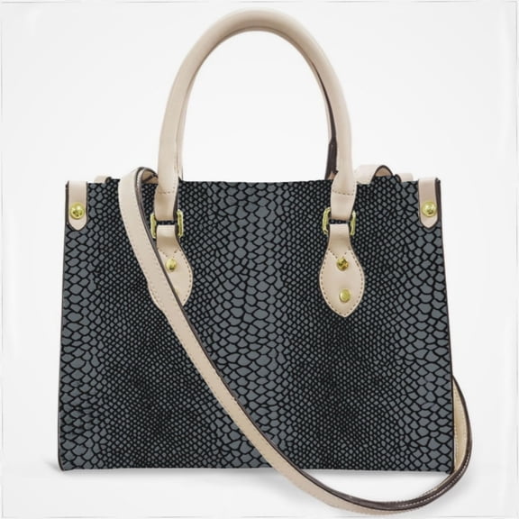 Crocodile Silver Cross Body Bags For Women Small Leather Female Handbags Fashion Top-Handle Totes