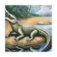 thumbnail image 1 of Crocodile in Nature - Canvas, 1 of 25
