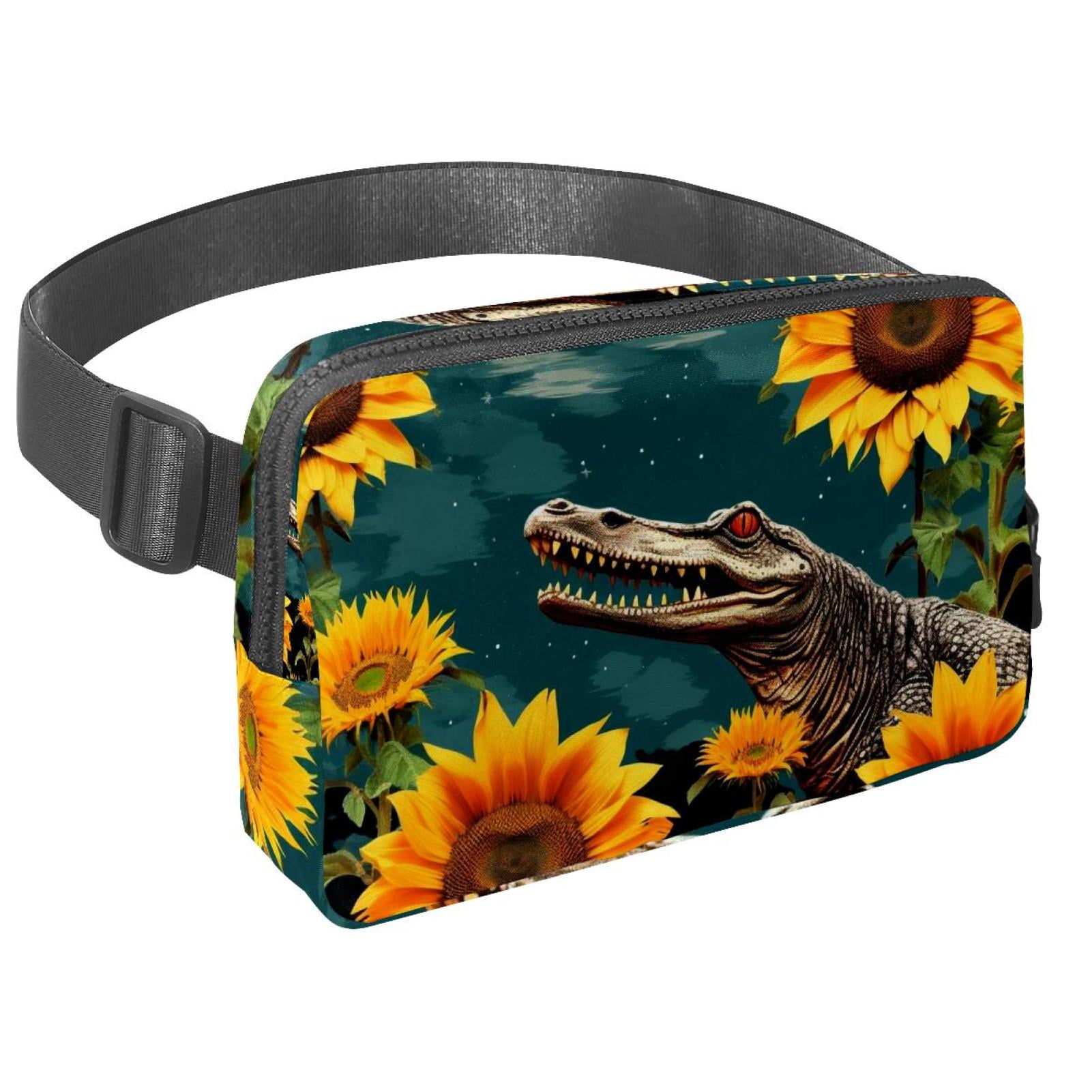 Crocodile star Running Belt Waist Bag Fanny Packs, Lightweight Adjustable with Extension Strap, Unisex