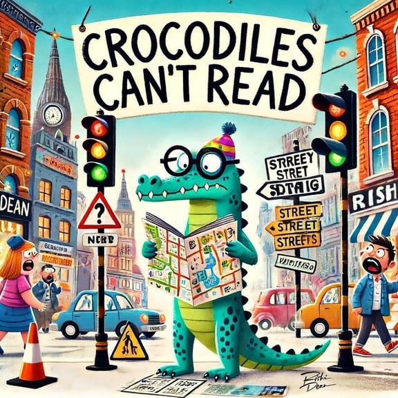 Crocodiles Can't Read, (Paperback)