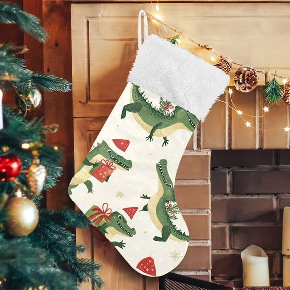 Crocodiles Christmas Gifts Large Size Christmas Stockings Xmas Stocking Holiday Party Decorations