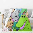 Crocodiles_Die_After_100 Days Blanket Warm Comfortable Lovely For