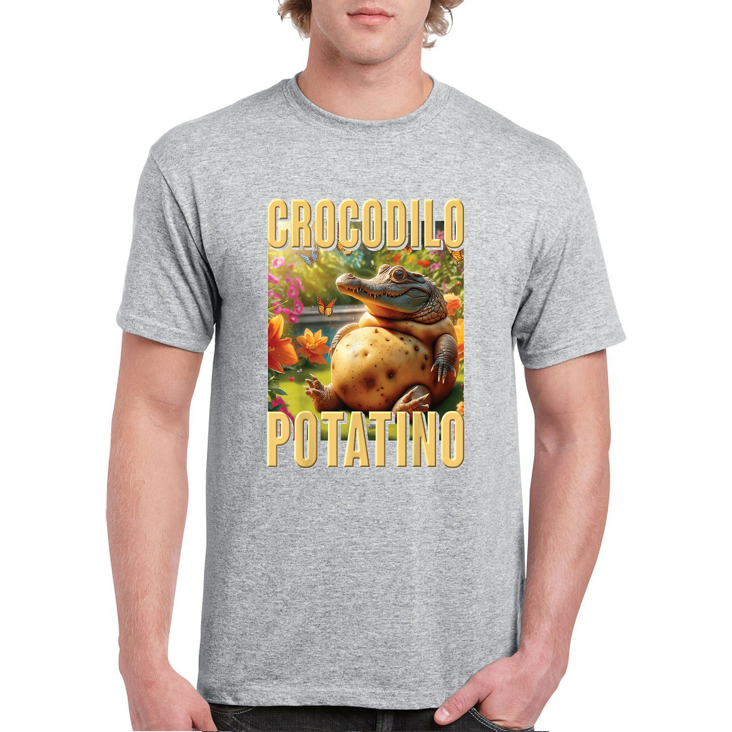 T-shirt Humour 'Tralalero-Tralala' - Style Génération Z, Coupe Classique, Coton Léger