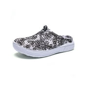 Crocowalk Garden Clogs Shoes for Women's Men's Breathable Comfortable Mule Sandals Water Slippers