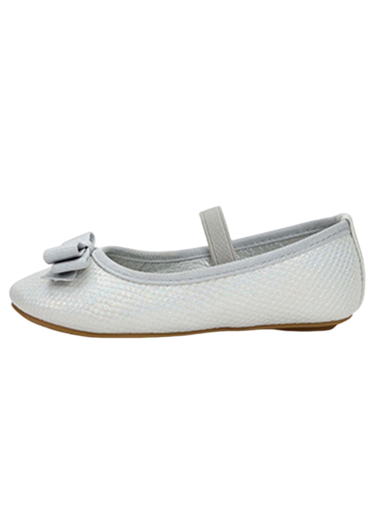 Crocowalk Girls Dress Shoes Comfort Flats Ankle Strap Mary Jane Kids