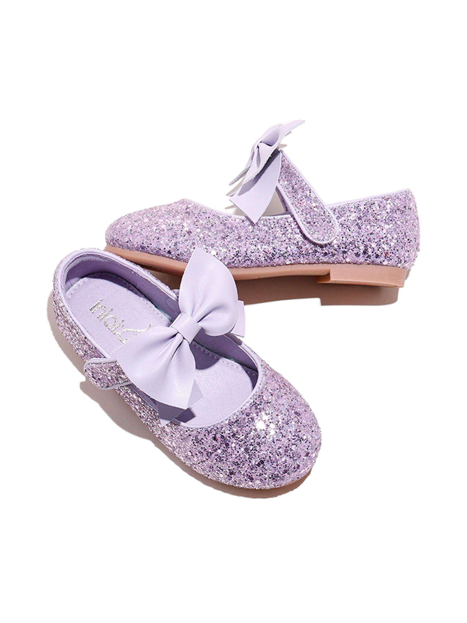 Purple Sparkle Shoes (Purple Flats)