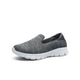 thumbnail image 1 of Crocowalk Ladies Breathable Anti Slip On Comfort Shoe Sports Comfortable Lightweight Low Top Flats Gray-2 8, 1 of 3