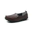 thumbnail image 1 of Crocowalk Loafers for Women Comfortable Slip On Dress Shoes Casual Leather WRAking Flats Outdoor Driving Shoes, 1 of 5