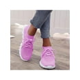 thumbnail image 1 of Crocowalk Women Mesh Sneakers Hiking Walking Running Flat Shoes Athletic, 1 of 2