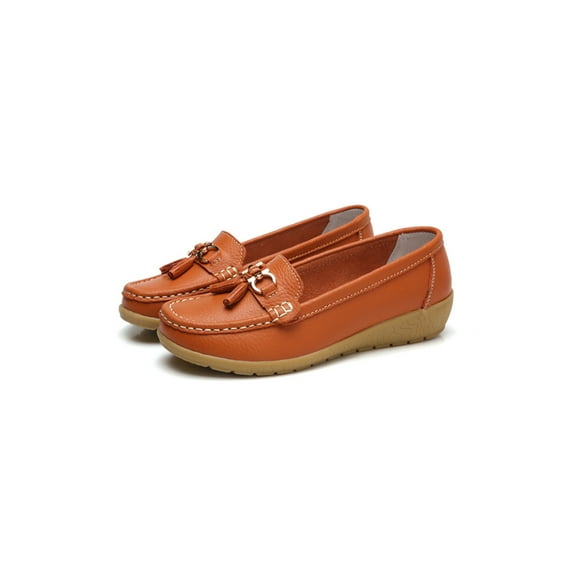 Crocowalk Womens Nonslip Breathable Slip On Boat Shoes Low Top Moccasins Walking Lightweight Loafers