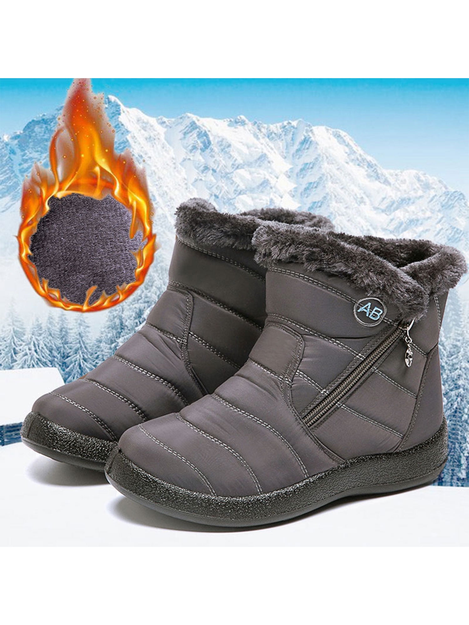 Ladies waterproof ankle boots clearance