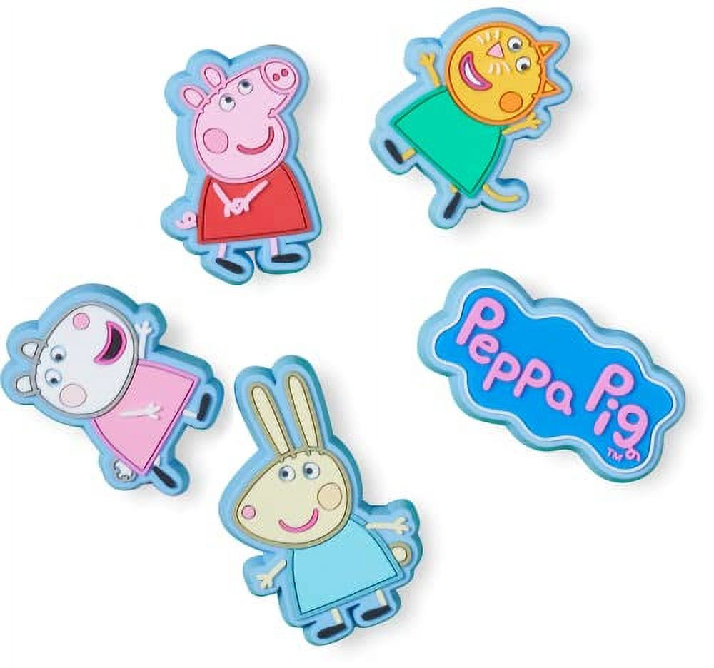 Crocs 5Pack Peppa Pig Shoe Charms Jibbitz for Crocs