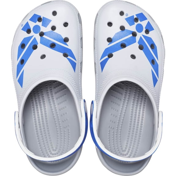 Crocs Adult Classic US Air Force Clogs, White, W5/M3