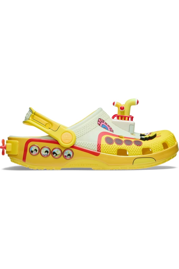 Adult The Beatles Yellow Submarine Classic Clogs, Multi, W8/M6