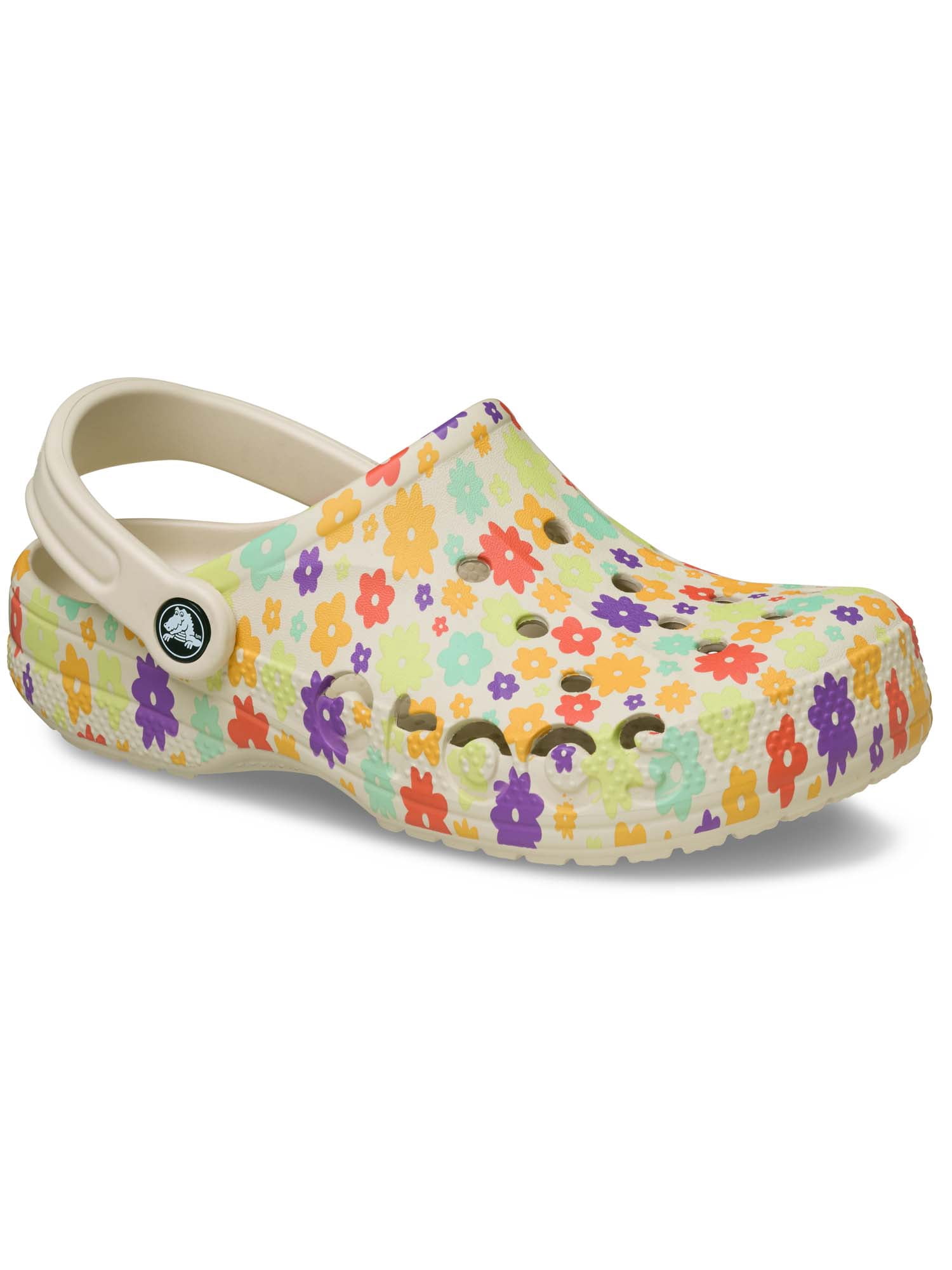 Crocs Baya Floral Clogs Men Size 13 Blue Yellow Lightweight Comfort Slip On Crocs Baya Floral Clogs Men Size 13 Blue | Mercari main image 2