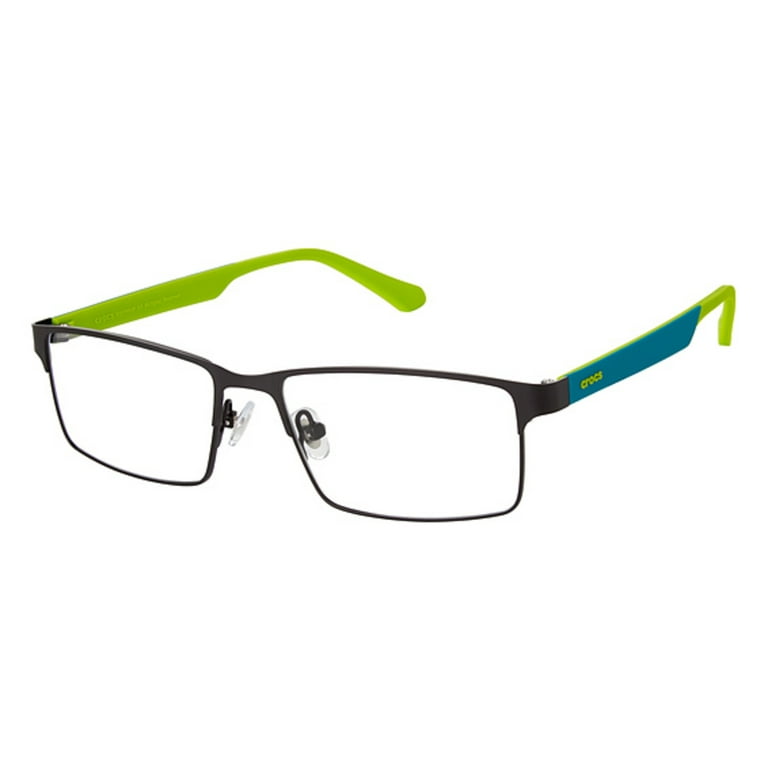 Crocs CF3178 Metal/Green Business Casual Eyewear Frames (54