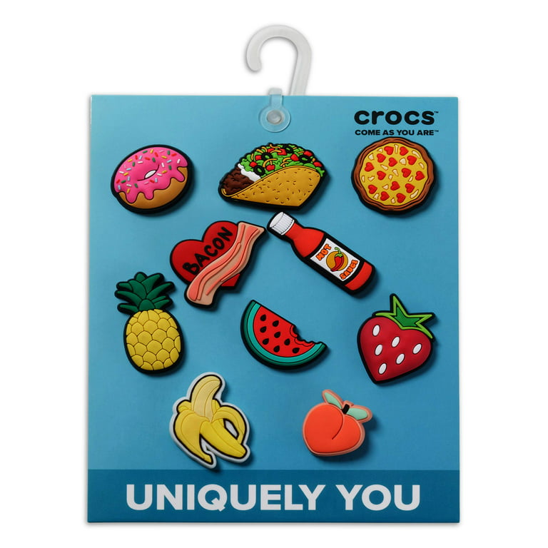 Crocs Foodie 10 Shoe Charms|Personalize Jibbitz for Crocs Walmart.com