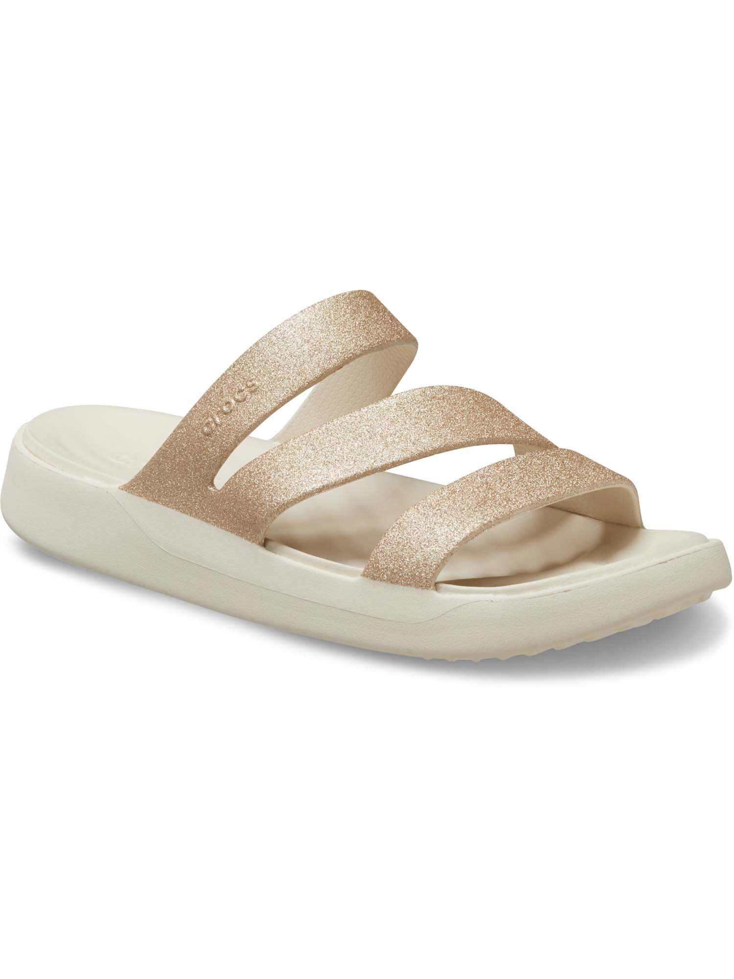 Crocs Women's Getaway Glitter Strappy Sandal
