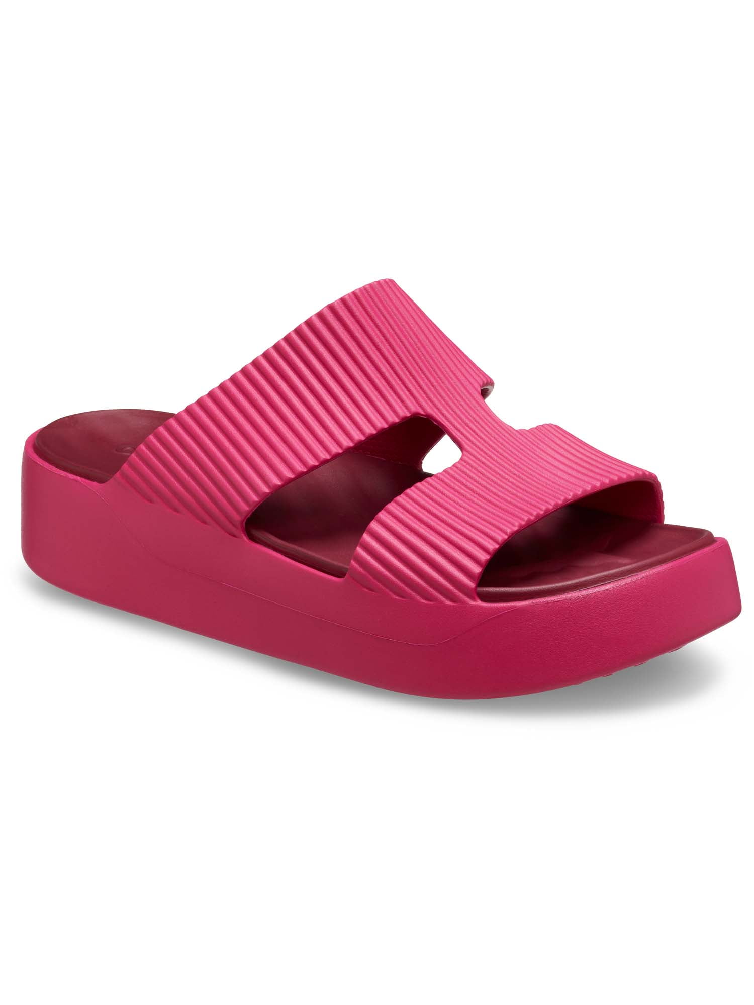 Crocs Women's Getaway Groove Platform H-Strap Sandal