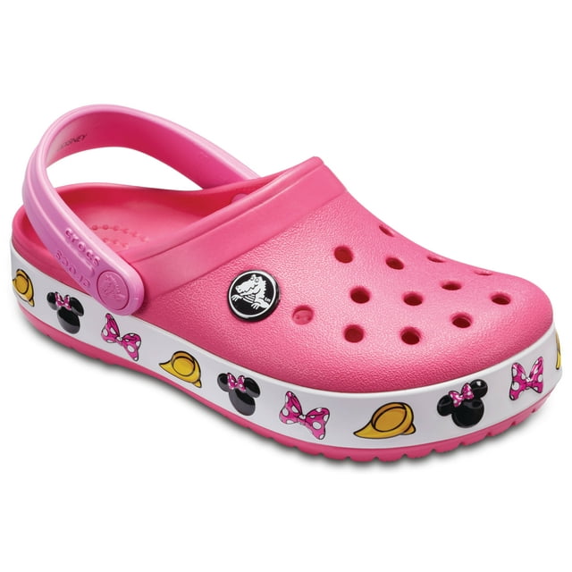 Crocs Girls' Child Crocband Minnie Clogs - Walmart.com