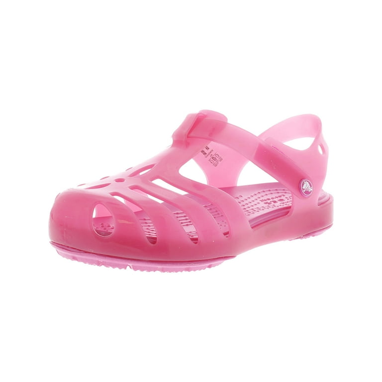Crocs Girls Junior Lina Flat Sandal Ages 7 Walmart