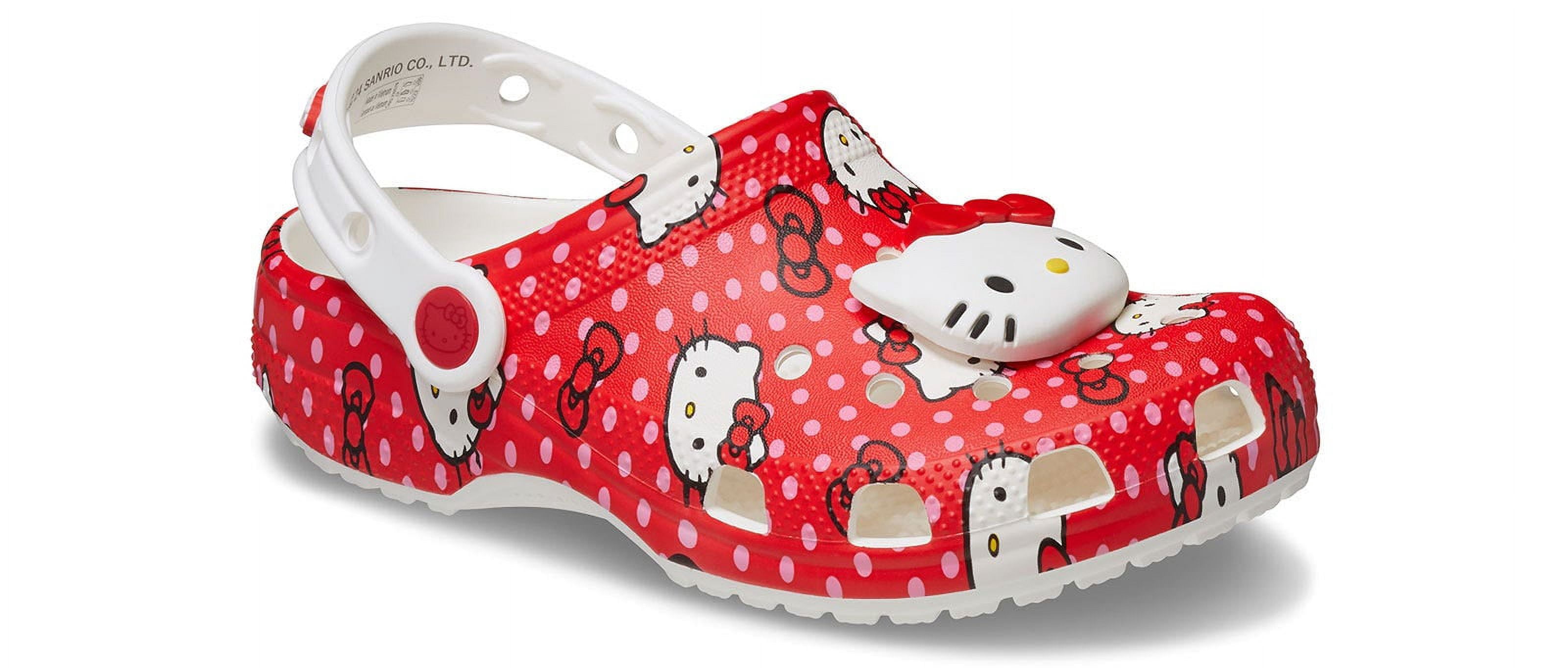 Crocs Hello Kitty Red Classic Clog K Mlt - Walmart.com
