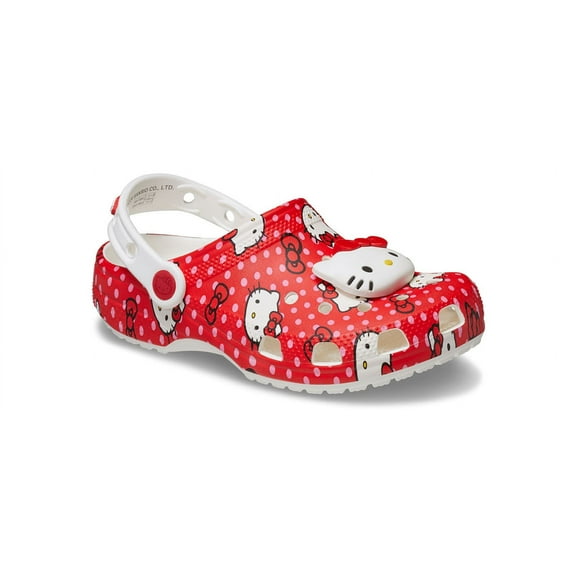Crocs Hello Kitty Red Classic Clog K Mlt