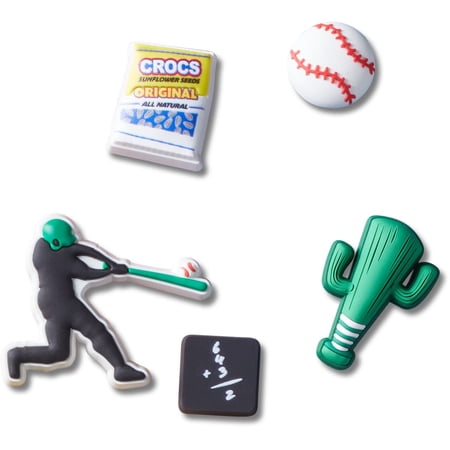 Crocs Jibbitz Baseball Team Shoe Charms 5-Pack